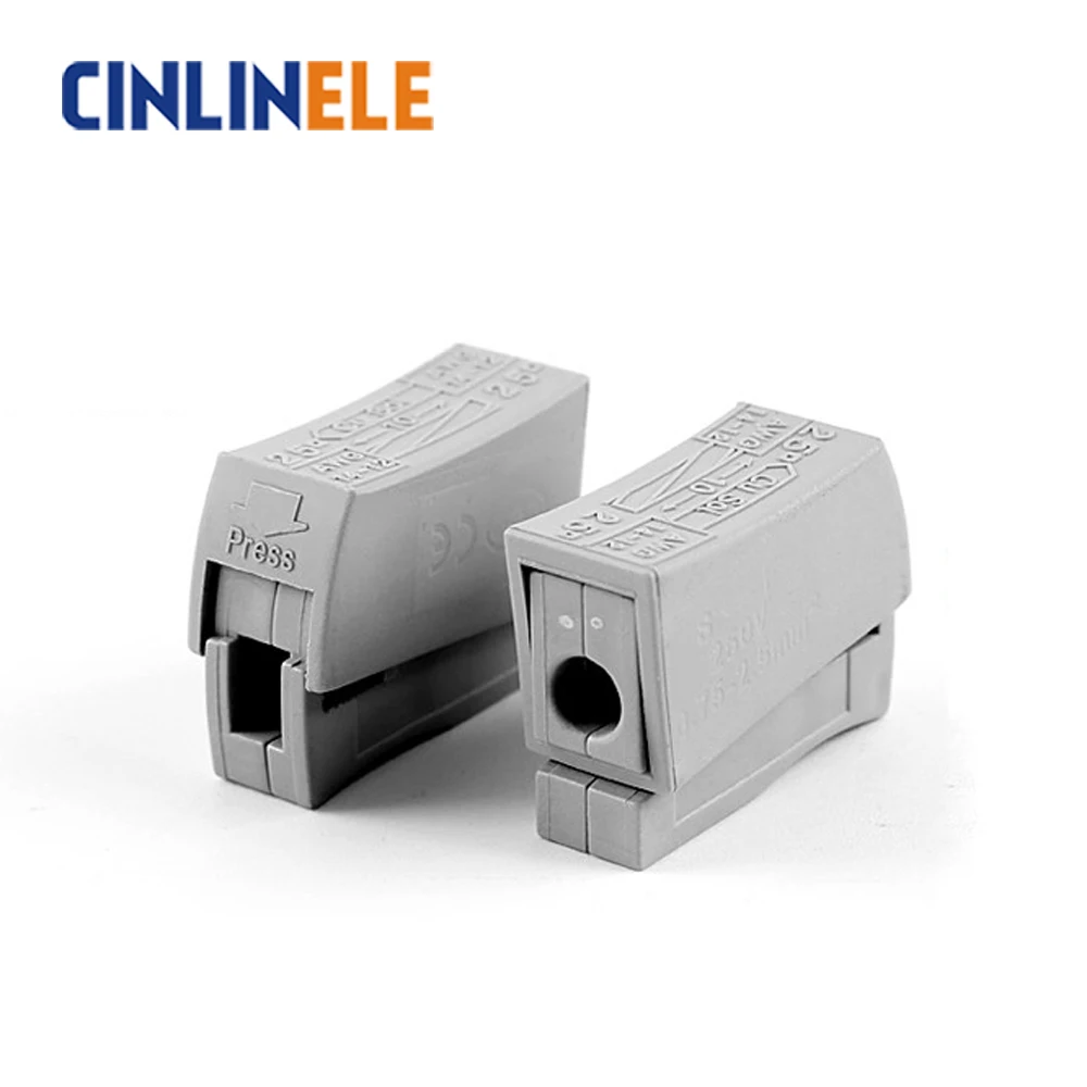 

10PCS Single 1 pin cable wire connecting for lamp 224-101 cable connectors