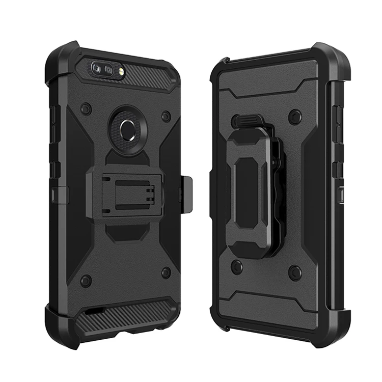 3 IN ONE Z982 case waist Belt Clip Holster Stand Phone Cases For ZTE Blade Z MAX sports phone holder cover kickstand |