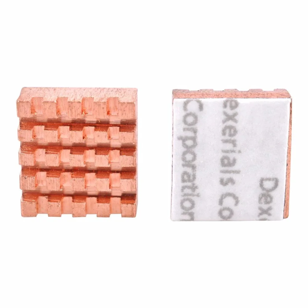 8pcs/set Cooling Copper Heatsink for Raspberry Pi Computer VGA RAM Heatsinks Cooler | Компьютеры и офис