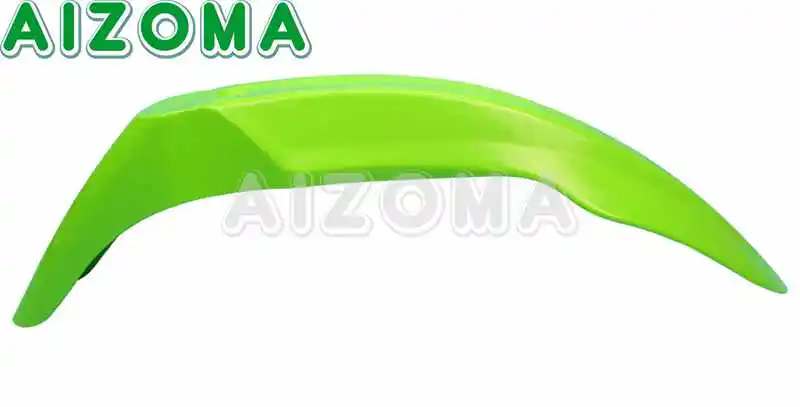 Green Синее переднее крыло для мотокросса, Гоночное крыло для Honda Kawasaki Yamaha WR YZ TTR WRF 125 250 450 426 500 Универсальный - Цвет: Green