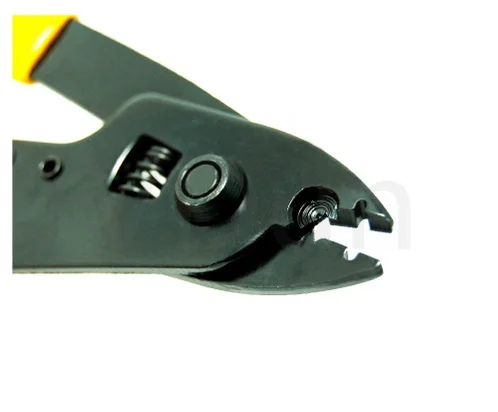 Инструмент для зачистки оптического волокна плоскогубцы с двойным носом щипцы