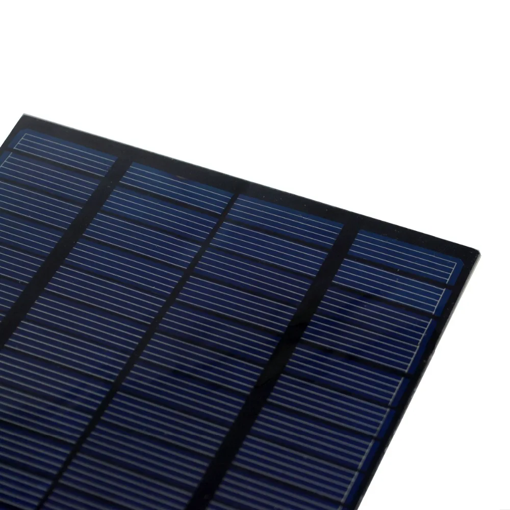 Поликристаллическая солнечная панель ELEGEEK 20 шт./лот 1 5 Вт 12 в 125 мАч ПЭТ + Солнечная