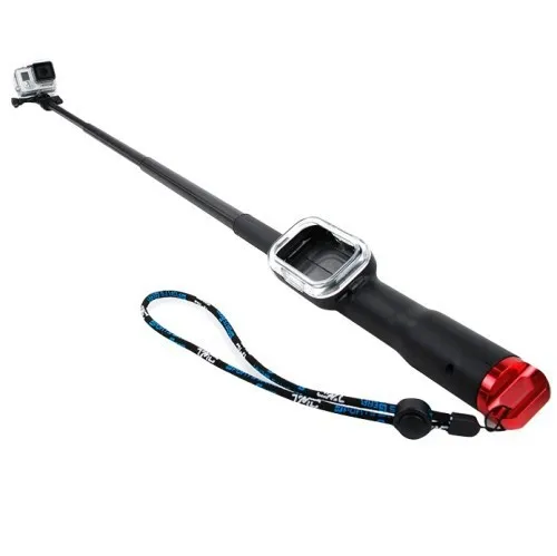 Gopro Monopod WIFI Remote Control Pole 35cm 98cm Self Selfie Stick Tripod Mount Telescopic Rod with Screw For Go Pro Hreo3 3+ 4|rod titanium|rod