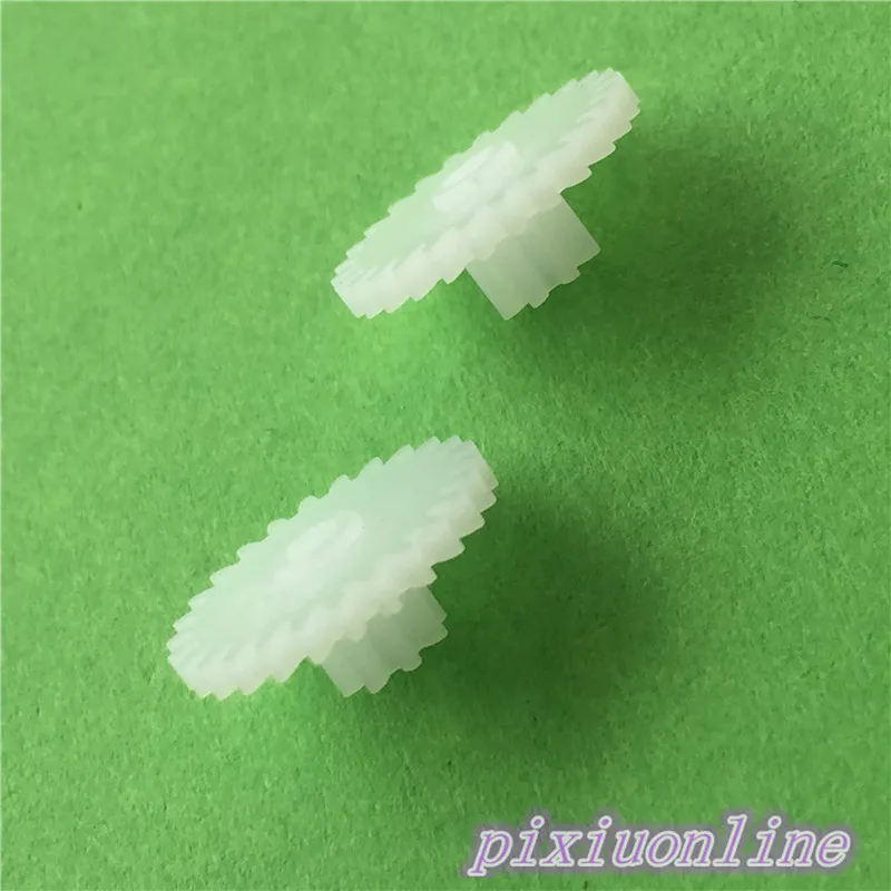 10 шт. K057Y 26082B пластиковые двухслойные редукторы DIY игрушки части робота высокое