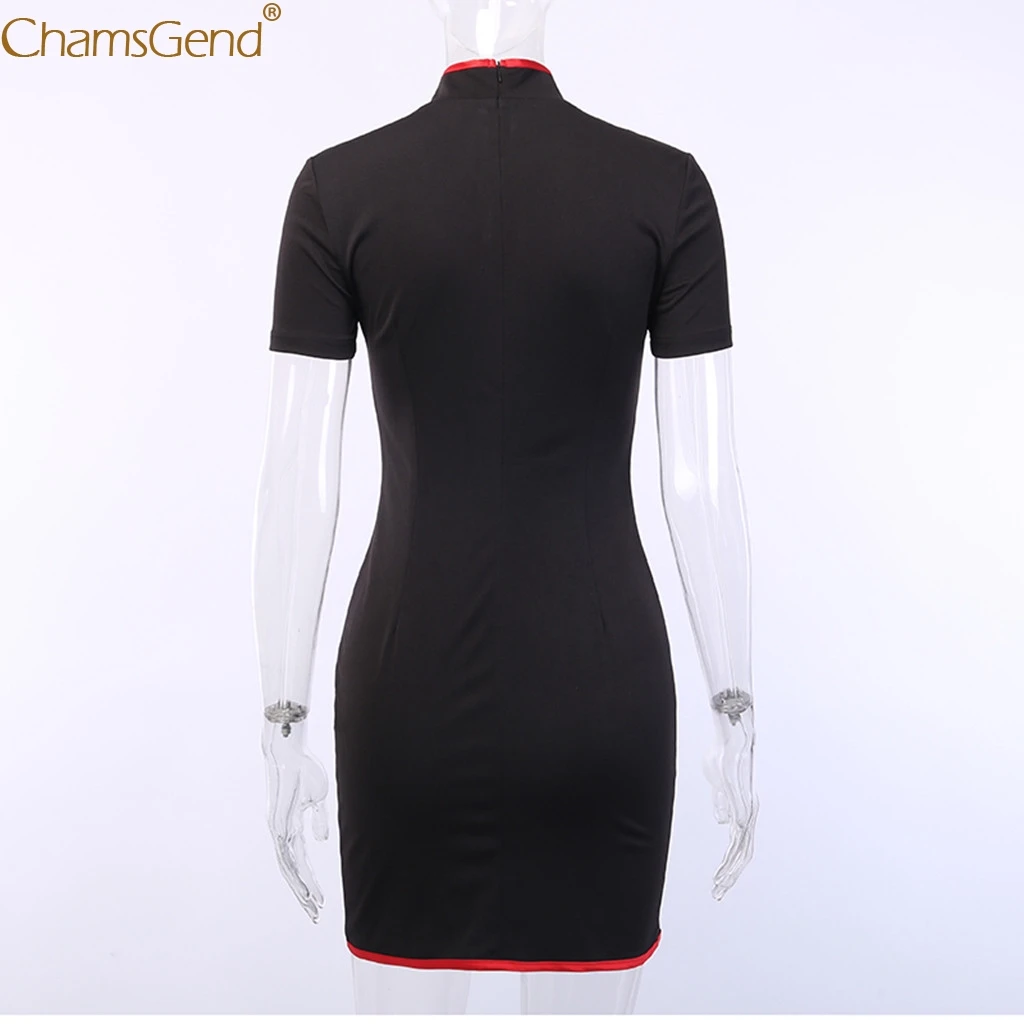 Женское платье-карандаш в готическом стиле облегающее платье-Ципао с вышивкой