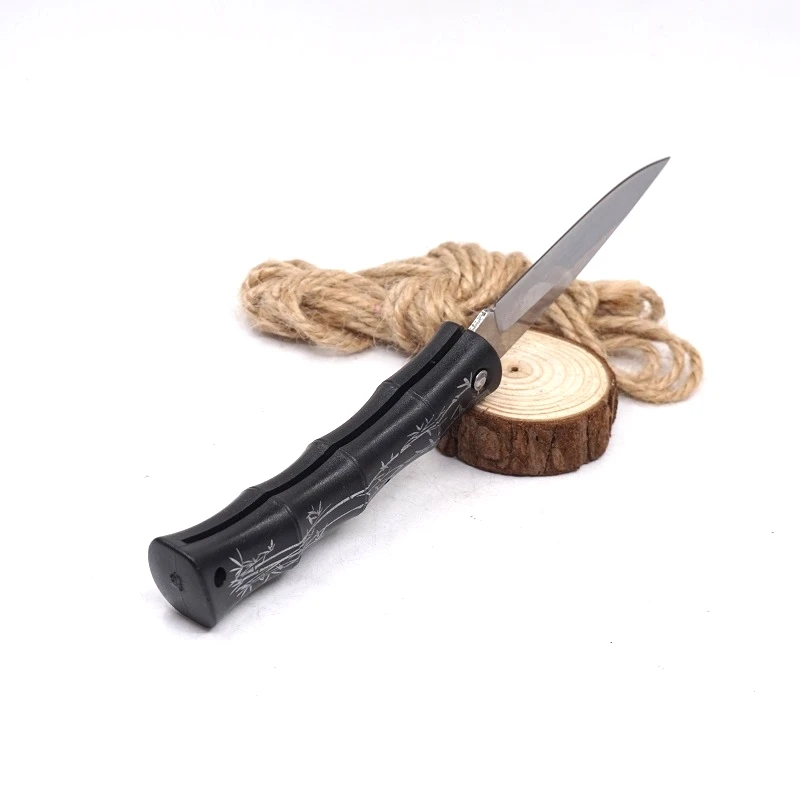 Bamboo Style Mini Folding Pocket Knife Kitchen Fruit Paring Outdoor Camping Survival Household EDC Tools Knives | Инструменты