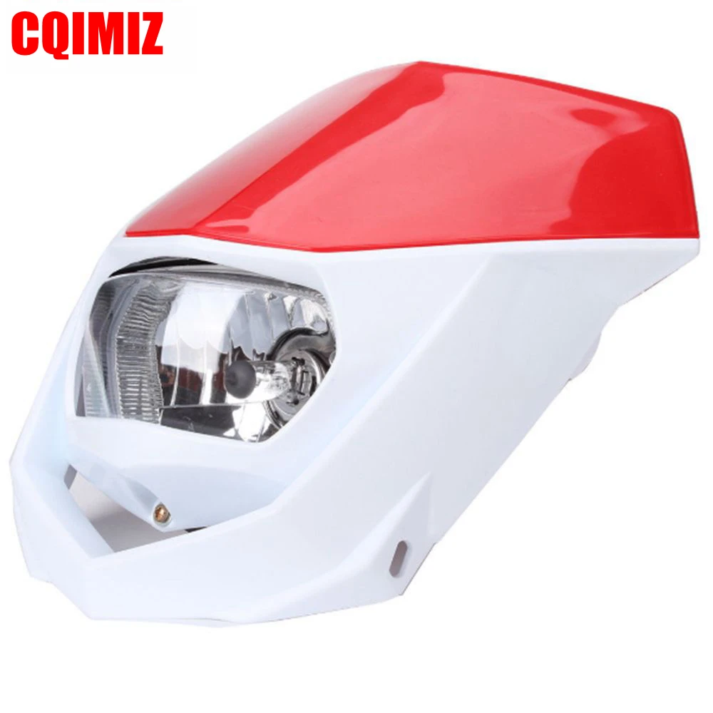 Передняя фара для мотоцикла байка-внедорожника DRZ XT WR KX XR YZF CRF MX обтекатель Фар H4 35