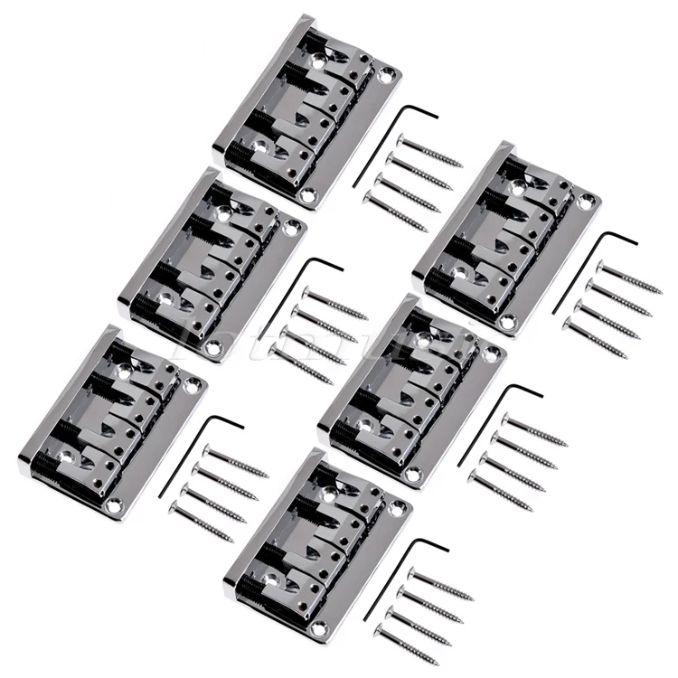 6x4 Струнный мост L образный седловой с винтами хромированный гаечный ключ для