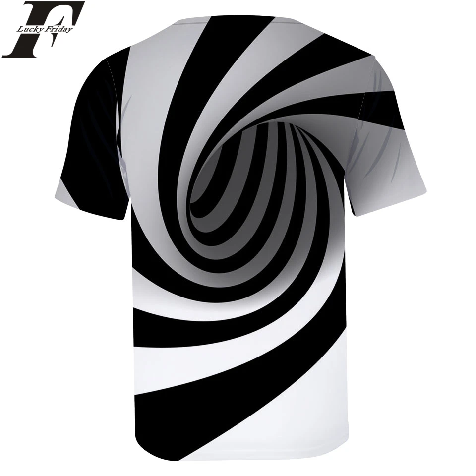 

Vertigo Hypnotic Hip Hop Short Sleeve TShirt Fashion Style Streetwear T-shirt Man/Women Clothes Plus Size