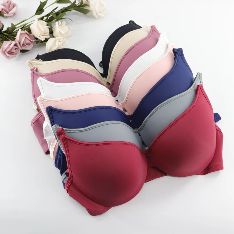 Beauwear, базовая красота, бюстгальтер-майка на косточках, гладкий, пуш-ап, бесшовный бюстгальтер, комфортное нижнее белье размера плюс, bh 46B 44B 42B 40B
