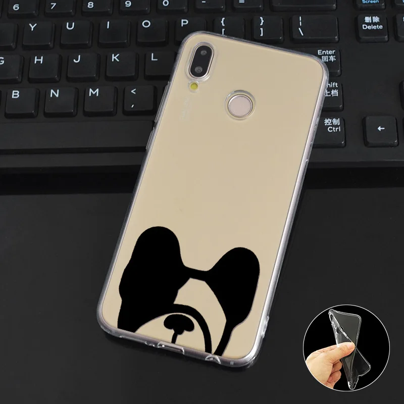 DREAMFOX L053 забавная для кошек собак Мягкий ТПУ силиконовый чехол huawei Honor 6A 6C 7X9 10 P20 P30