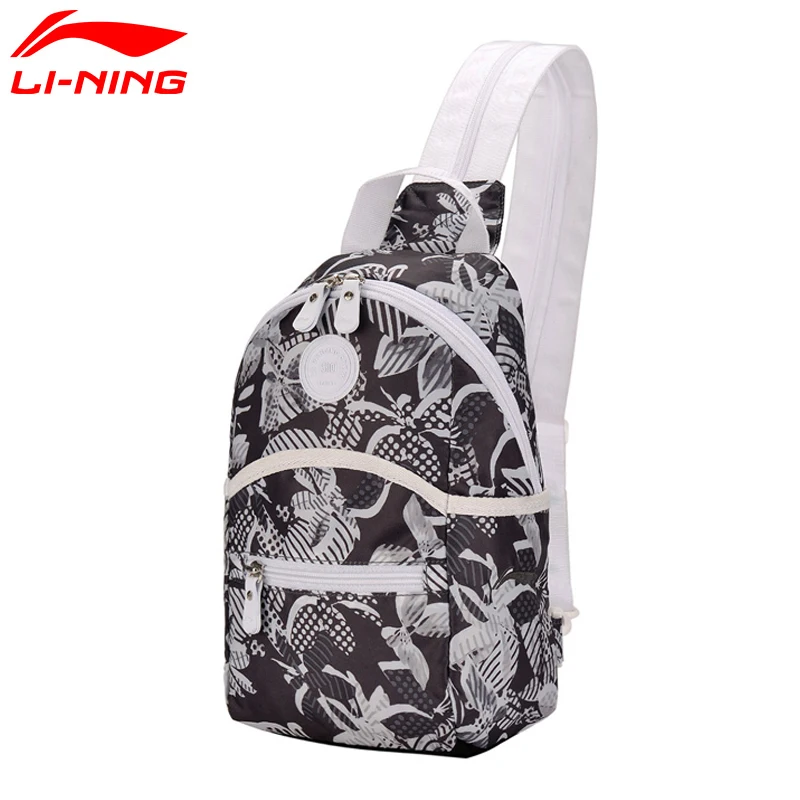 Женский тренировочный рюкзак Li Ning классическая спортивная сумка из полиэстера с