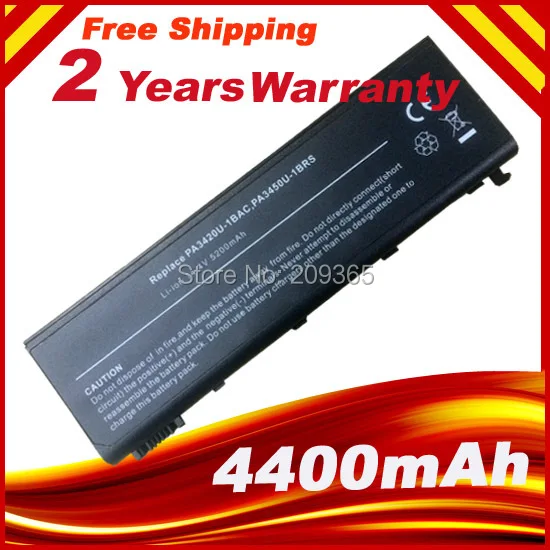 Аккумулятор для ноутбука Toshiba Satellite L10 L20 L15 L100 L25 L30 L35 Series PA3420U 1BAS 1BRS|battery for toshiba|laptop