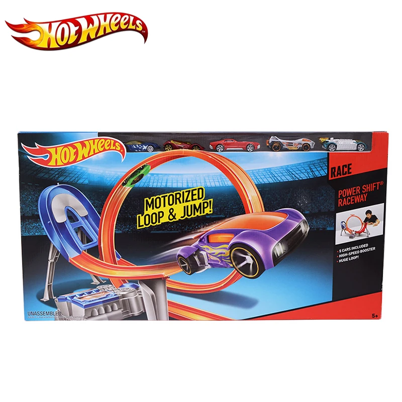 Железнодорожный трек Hot Wheels пластиковый матовый автомобиль детская игрушка