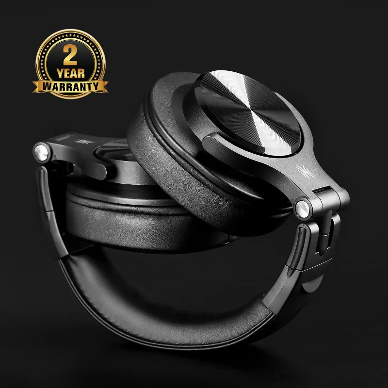 Oneodio Fusion профессиональные Проводные студийные DJ наушники+ беспроводная Bluetooth 4,0 гарнитура HIFI стерео монитор наушники с микрофоном