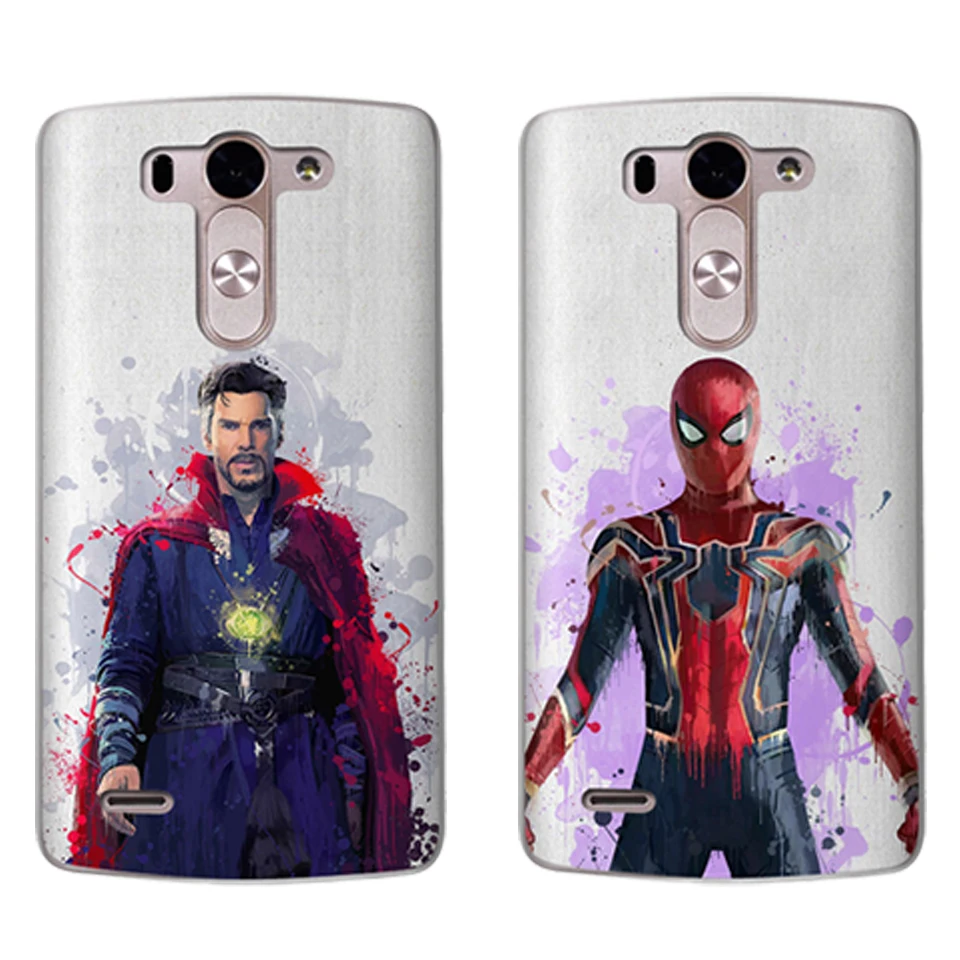 Marvel Heroes Phone Case For LG G6 G4 G5 Q8 Q6 K8 K7 K10 2017 X Power 2 TPU Soft Silicona casos para Shell Cover Etui Cell |