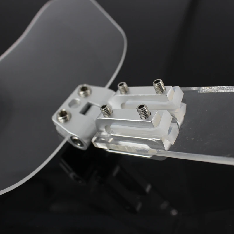 Мотоцикл Регулируемый ветровое стекло спойлер защита от ветра для Kawasaki ER6N ER6F Z650
