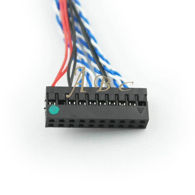 Кабель LVDS 250 мм 1 0 Φ FIX 30 контактов S8 одиночный канал 8 бит шаг для 1366X768 светодиодный