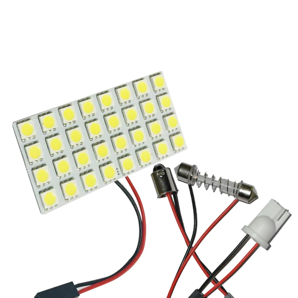 1 шт. W5W 5050 SMD боковые зеркала автомобиля 32 светодиодный свет Панель + T10 194 168 Ba9s