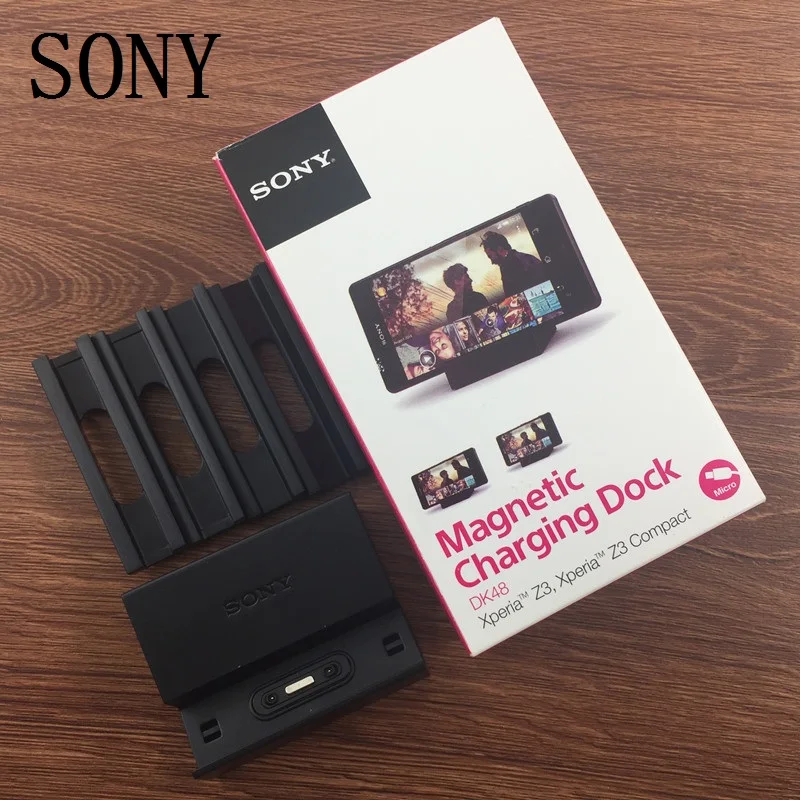 Магнитная зарядная док станция для SONY Xperia Z3/Z2/Z1 Mini Compact/D5833/L55U/M55W/Sony DK48|Зарядные