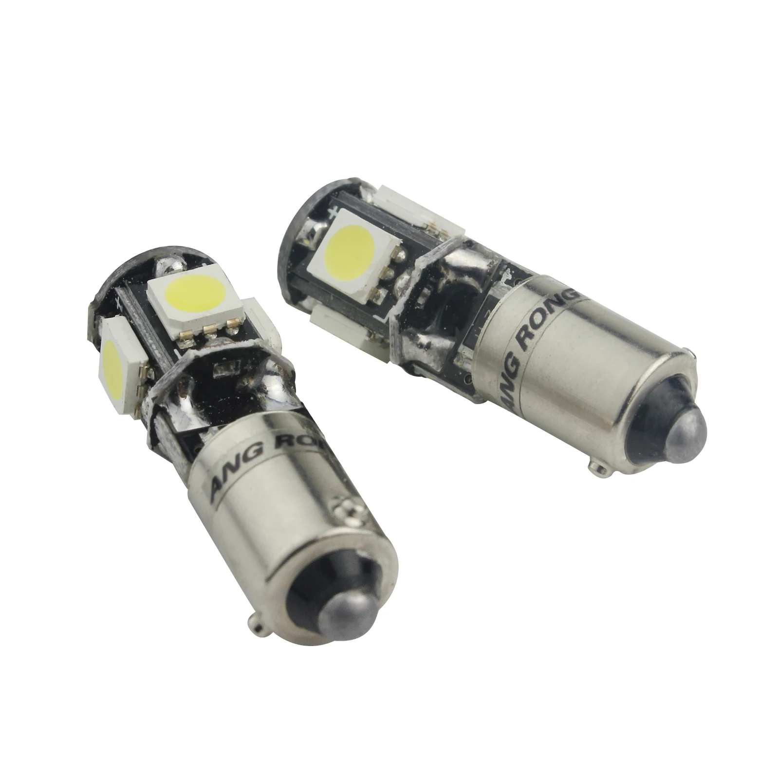 ANGRONG 10x H6W BAX9s 5 SMD светодиодный ная лампа парковочный боковой индикатор фонарь
