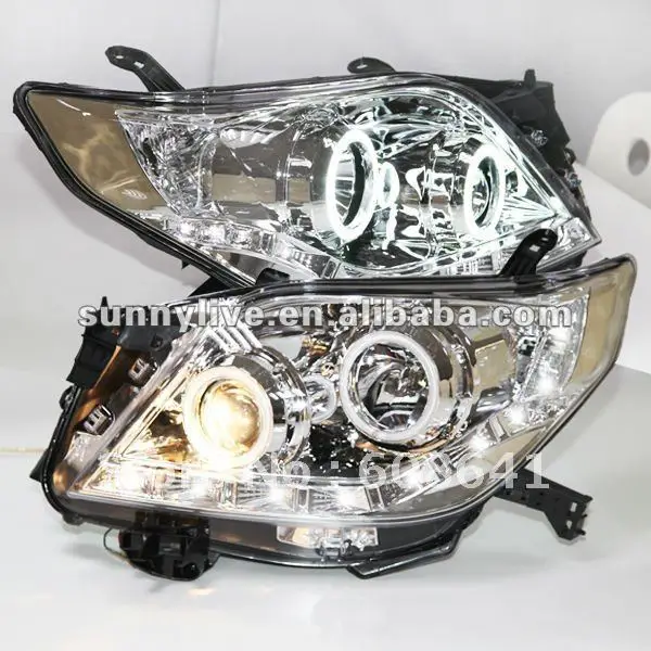 

Chrome Housing Prado 2700 FJ150 LED Headlight for toyotaV2 Type