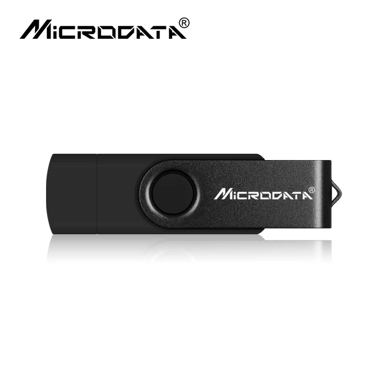 Черный Лучшая OTG USB флеш-накопитель cle usb 2,0 Флешка 64 Гб otg Флешка смартфон Флешка 4 ГБ/8 ГБ/16 ГБ/32 ГБ/128 ГБ запоминающие устройства - Цвет: Черный