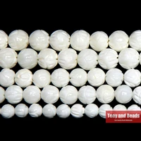translucentgiant clamfluted giant round loose beads 6mm 8mm 10mm pick size for jewelry making