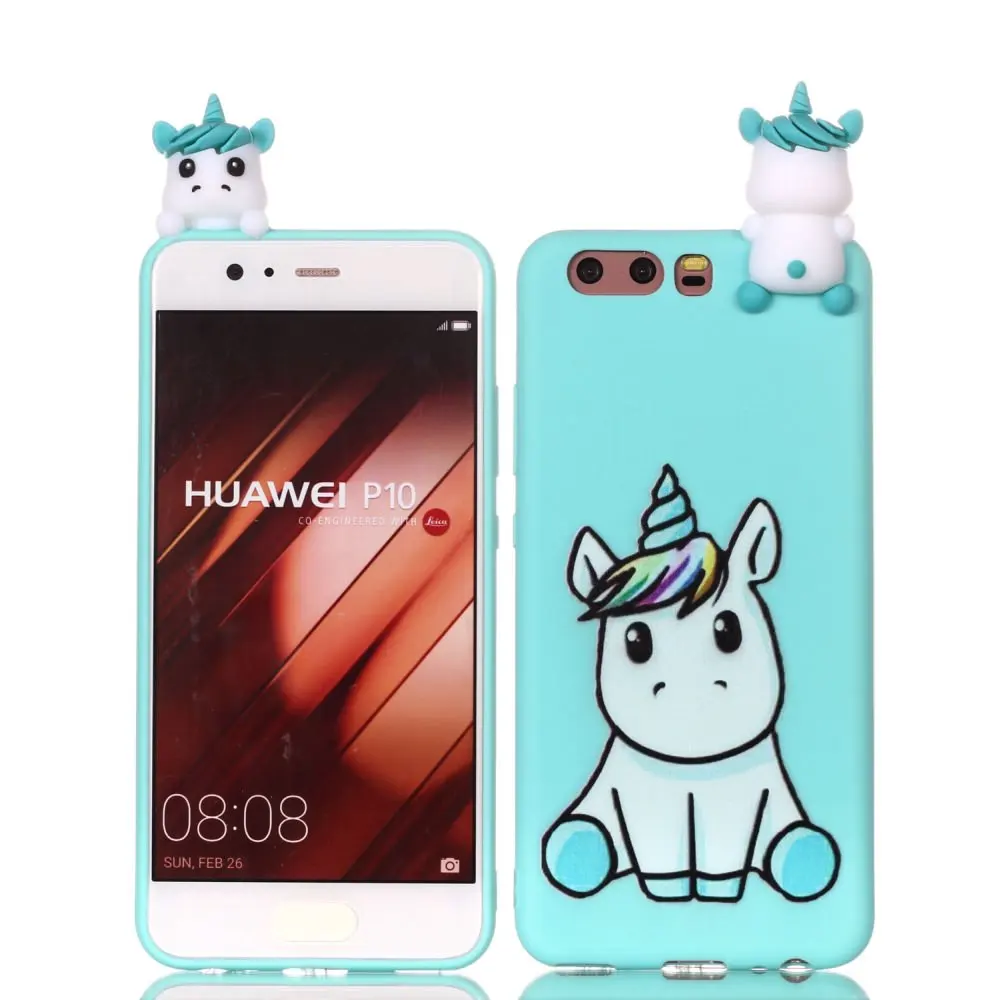 L-FADNUT 3D чехол для телефона с милой пандой HUAWEI Mate 10 Lite Модный мягкий бампер P10 P20 P30 P8