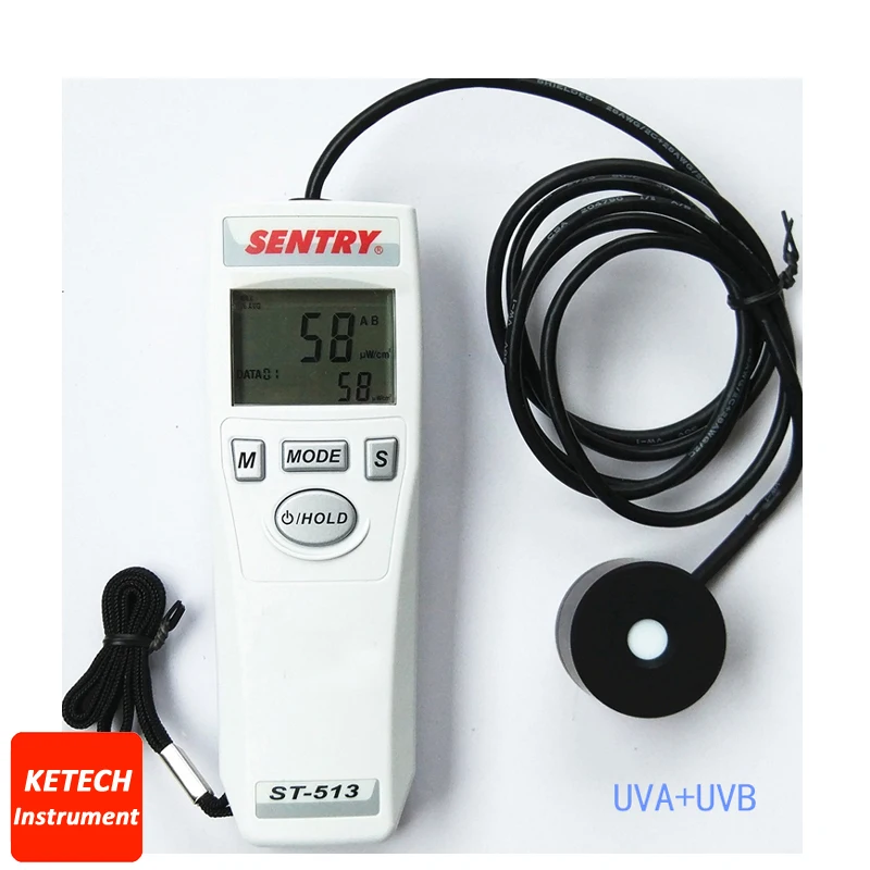 

UVAB Ultraviolet Radiation Measure UltraViolet Meter ( UV Meters ) Light Meter SENTRY ST-513