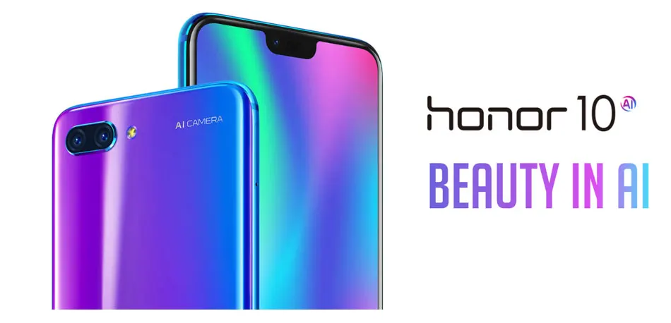 Honor 10 глобальная прошивка NFC Android 8,1 Восьмиядерный мобильный телефон 5,84 дюймов 2280x1080 3400 мАч 24MP отпечаток пальца 4G LTE смартфон