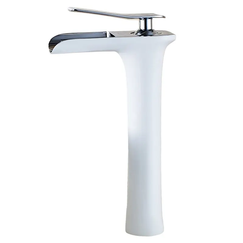 Медные смесители для раковины в ванную комнату из твердой латуни горячей и