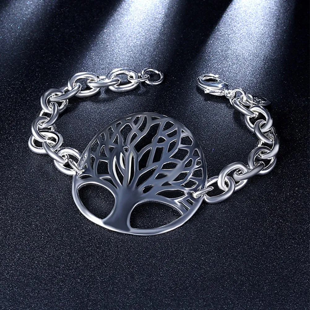 Lsb596 новые модные женские туфли серебристого цвета Браслеты Jewelry Лидер продаж