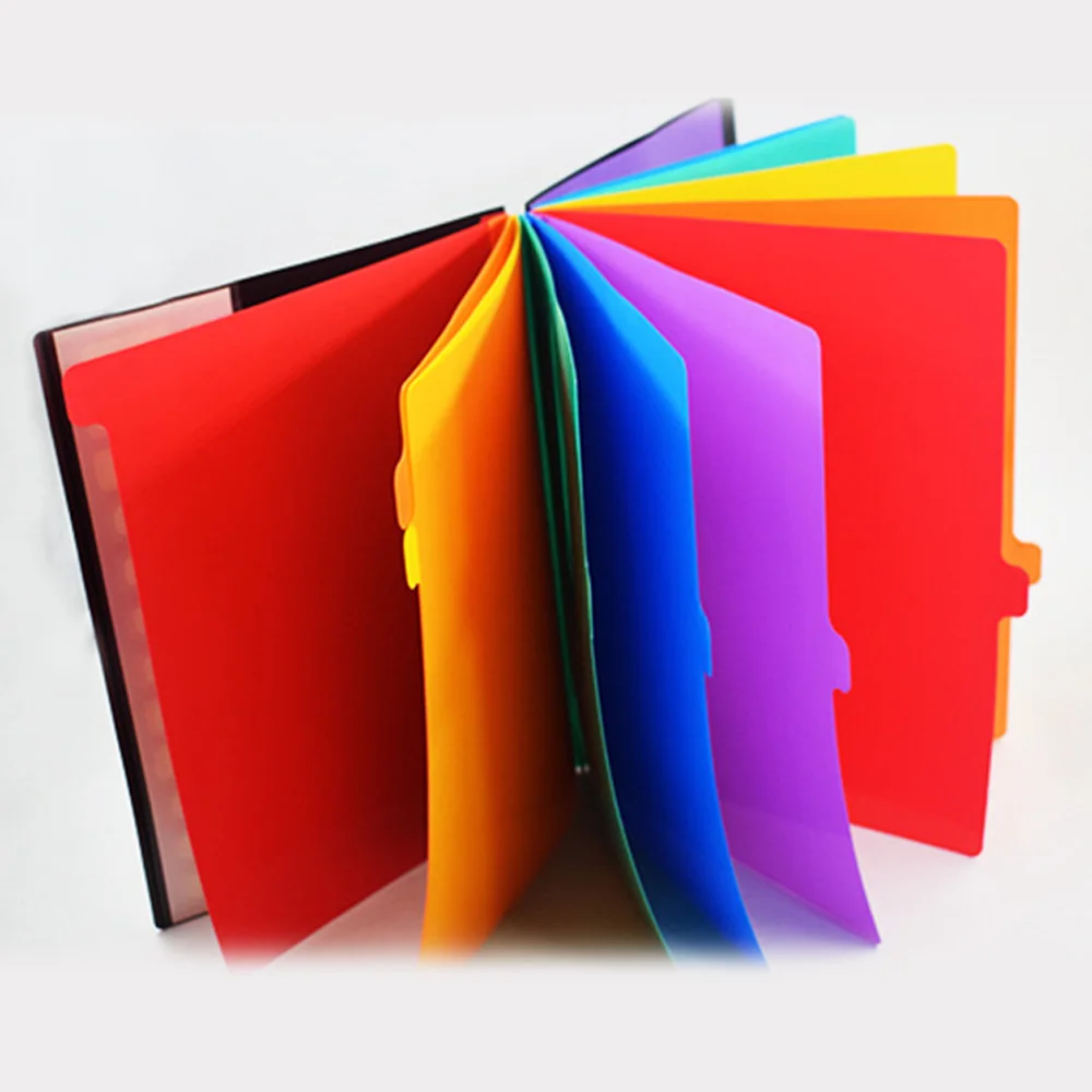 

12 Layers Portable Holder Office Document Bag Paper Case A4 Folders High quality waterproof convenient easy to clean