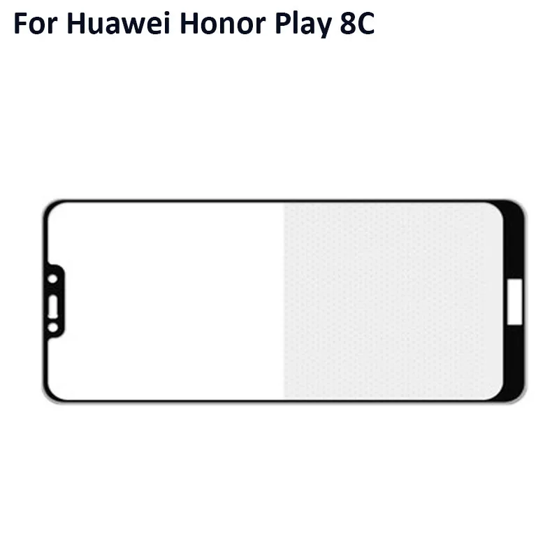 

5PCS Ultra-Thin screen protector Tempered Glass For Huawei Honor Enjoy 8C play 8 C Play full Screen protective Honor8c Play8C