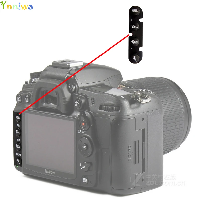 10 шт./лот для Nikon D90 D300 D300S D700 D600 D610 D7000 D7100 функциональный ключ DSLR камеры запасная