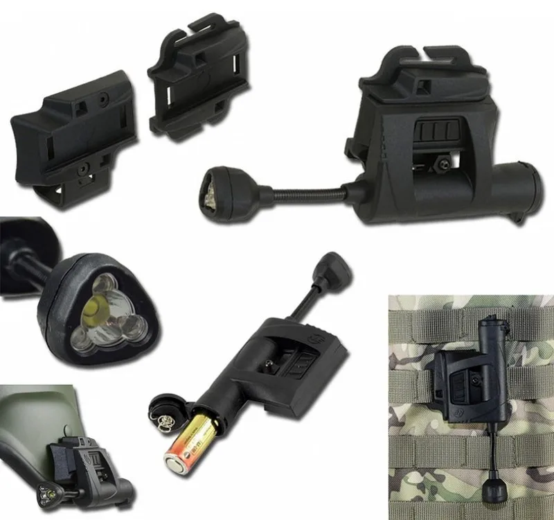 Ночной налобный фонарь Evolution Charge MPLS Шлем вспышка светильник освещение зеленый красный белый ИК лазерный охотничий военный тактический светильник