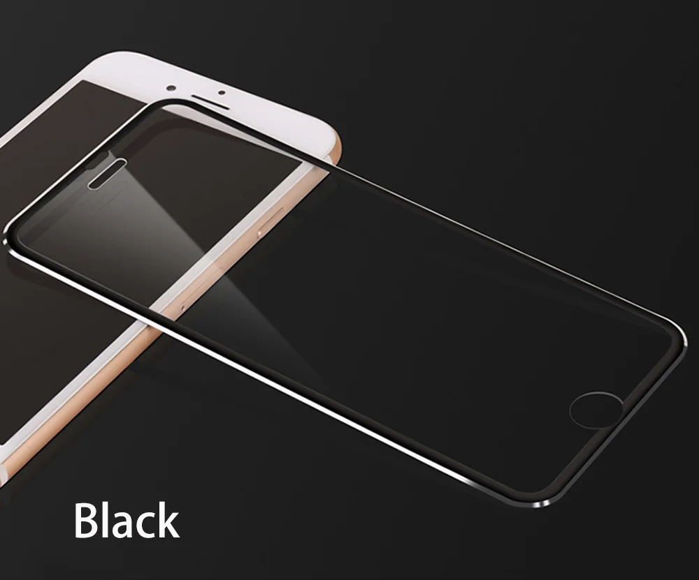 3D полное покрытие металлический край стекло для Apple IPhone X XS XR XS MAX Защитная пленка для экрана, защита для Iphone 8 7 6 6S Plus пленка