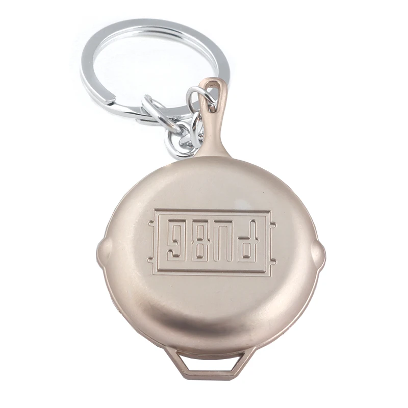 PUBG сковорода брелок Горячая игра Playerunknown's боя брелок|game keychain|keychain gamekeychain g |