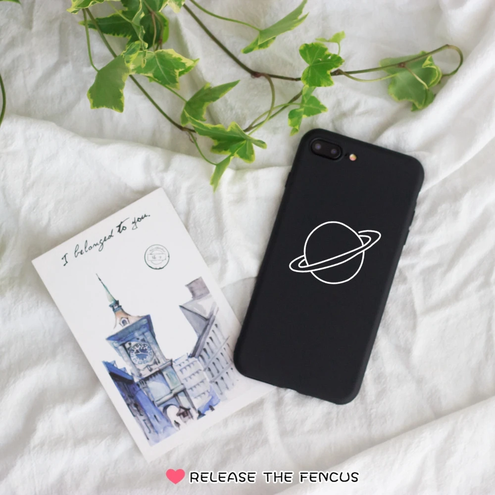 Чехол FENCUS для Xiaomi 6 Redmi Note 3 4 4X5 5A Prime милые чехлы телефонов мягкий чехол Planet Space |