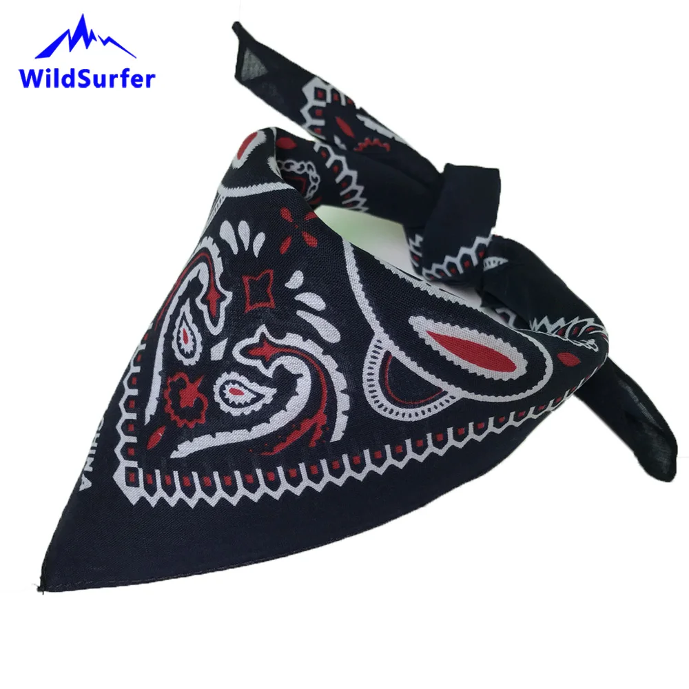 WildSurfer головные уборы банданы кешью хлопковые женские шарфы повязка на голову