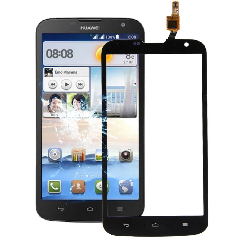 Для huawei Ascend G730 Ascend G700 сенсорный экран дигитайзер сенсорная панель стекло Объектив экран дигитайзер