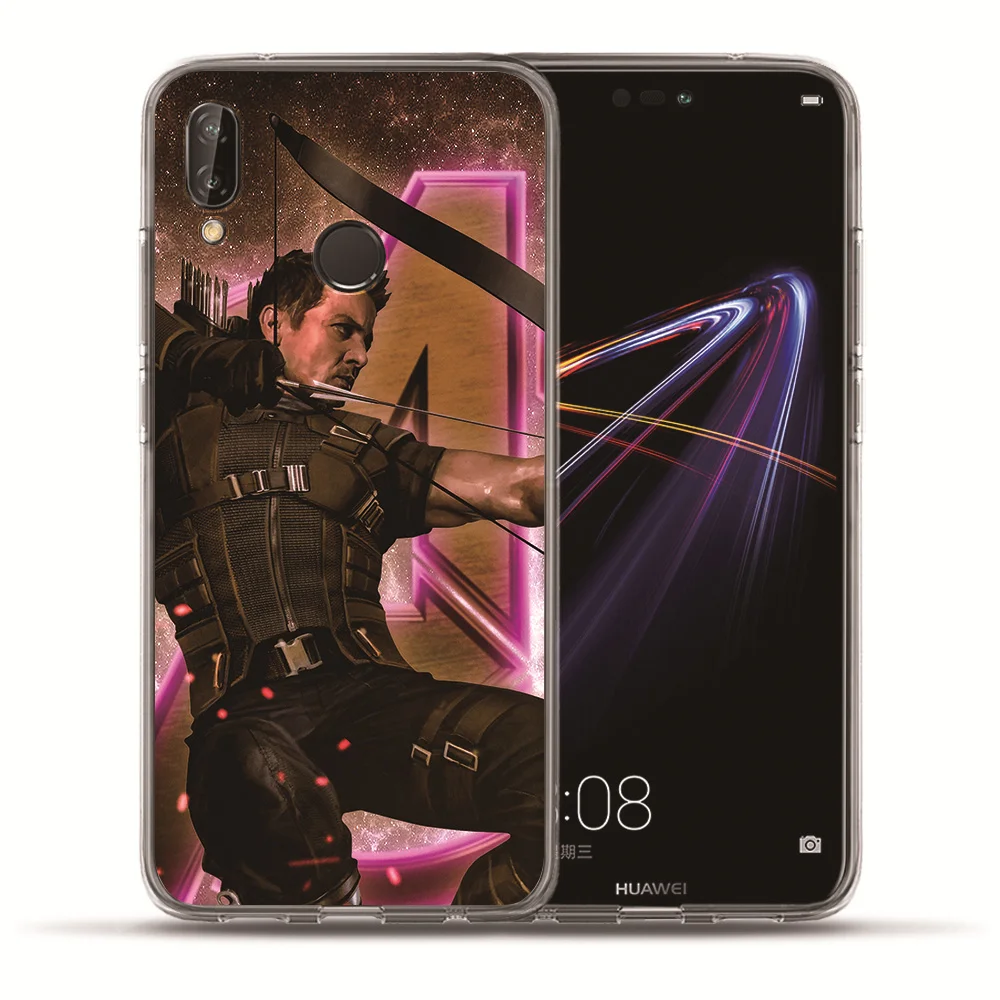 Чехол для Huawei P30 Pro P20 Lite Mate 20 lite 9 10 P10 Coque Marvel Мстители Железный человек роскошный