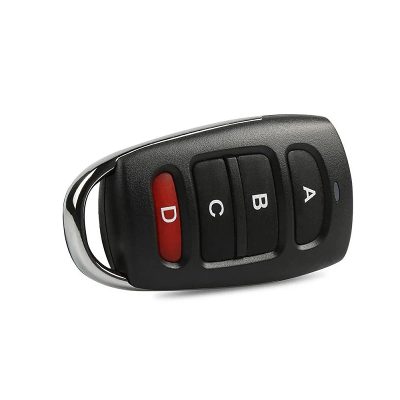 QIACHIP 433 mhz DC 12 V 4 кнопки обучения RF Передатчик дистанционного Управление