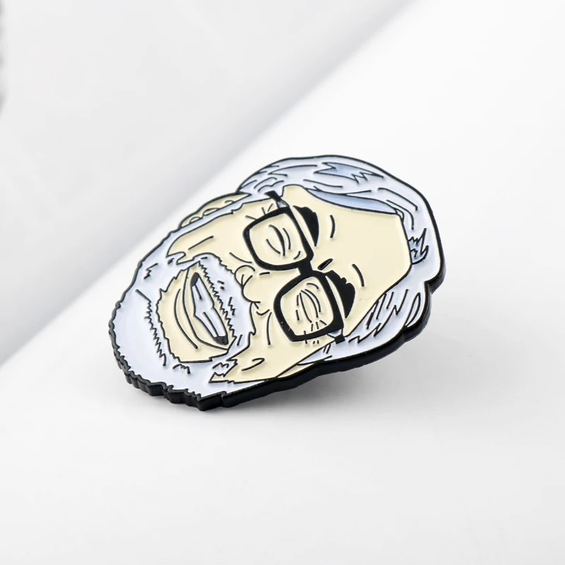 Брошь с эмалью в виде японского аниматора Миядзаки Хаяо брошь для женщин и мужчин