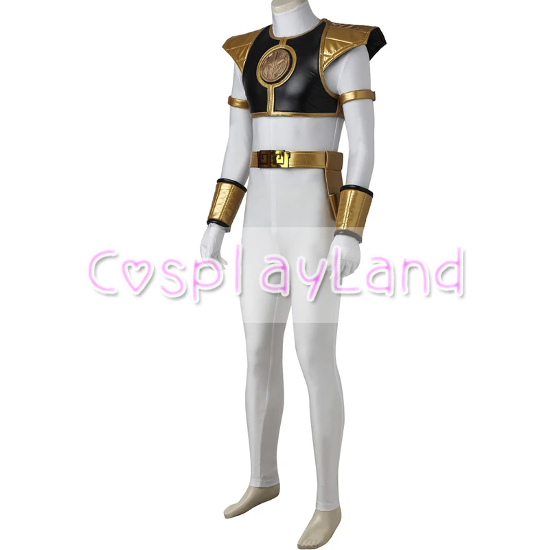 Костюм для косплея Tyranno Ranger белый костюм на Хэллоуин взрослых|cosplay uniform|adult halloween