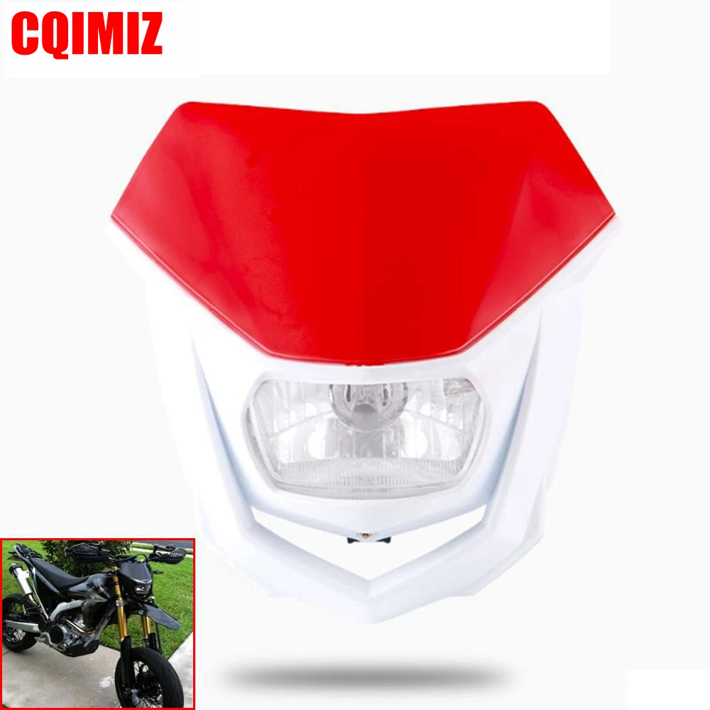 Передняя фара для мотоцикла байка-внедорожника DRZ XT WR KX XR YZF CRF MX обтекатель Фар H4 35