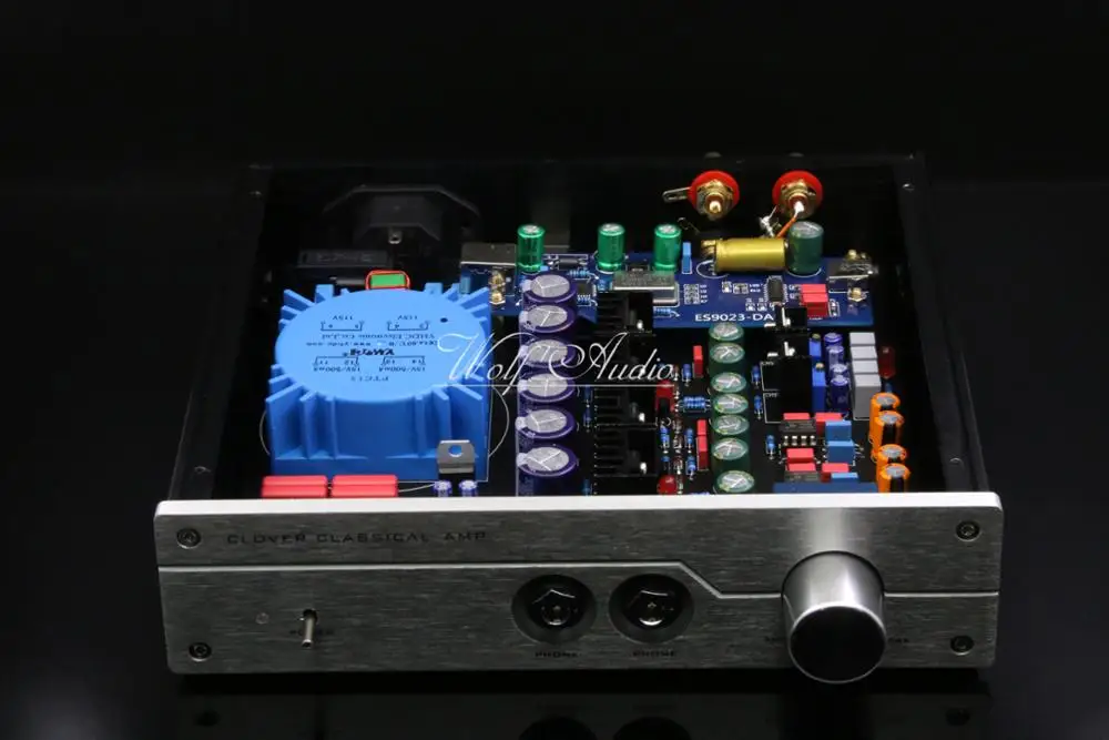 Новинка готовый Hi Fi усилитель для наушников DIY PCM2706 + ES9023 USB DAC декодер справочная