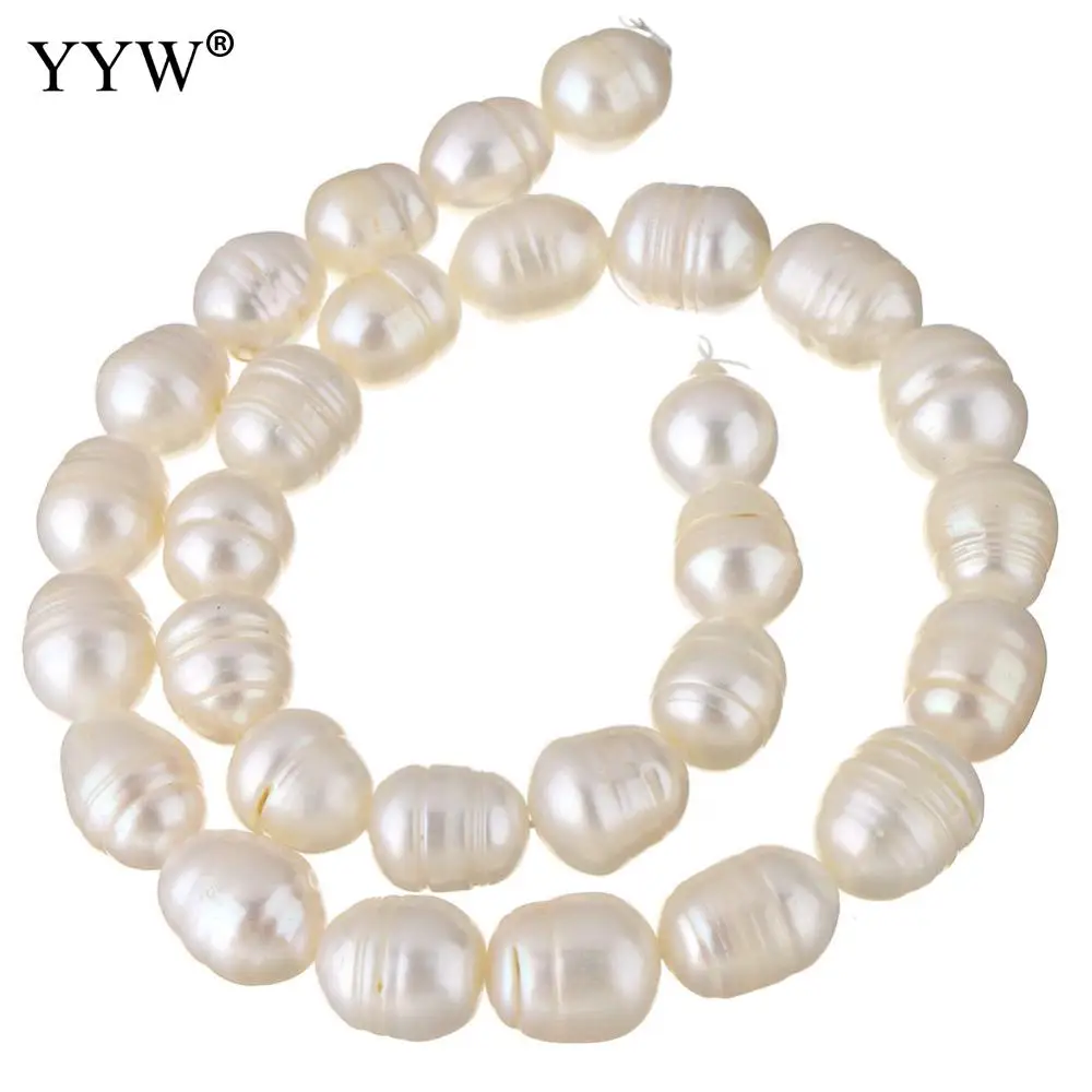 

Cultured Rice Freshwater Pearl Beads Natural White 10-11mm Approx 0.8mm Sold Per Approx 15 Inch Strand
