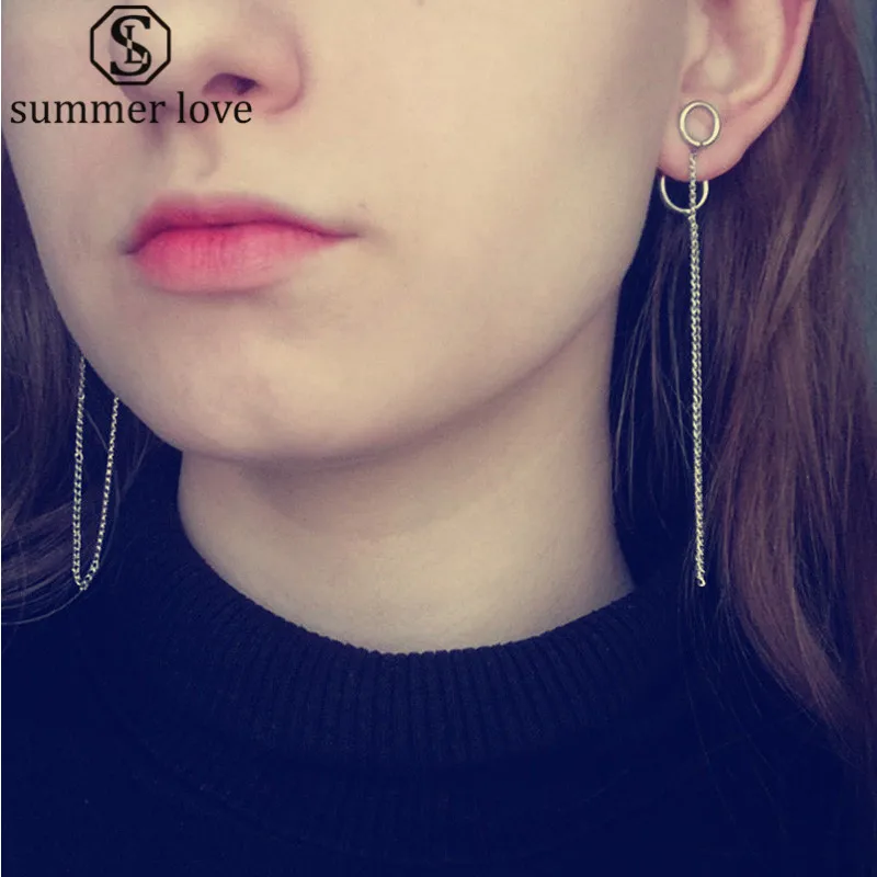 Новинка модные женские аксессуары для ювелирных изделий мужские и серьги Прямая